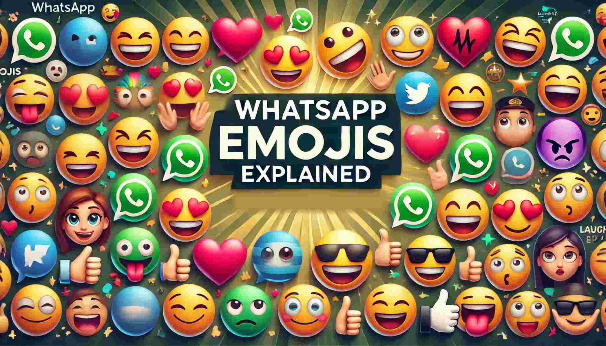 WhatsApp Emojis Explained: Names, Meanings & How to Use Them in Chats
